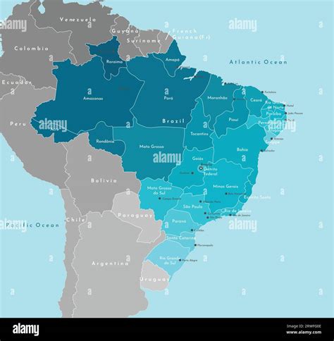 Geographic coordinates of Brasília, Brazil .